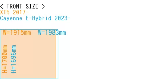 #XT5 2017- + Cayenne E-Hybrid 2023-